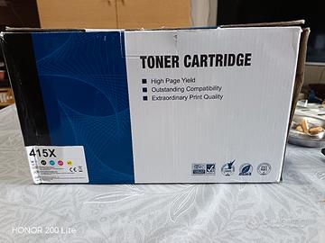 Toner 415X multicolor CON CHIP per HP 4pz all colo