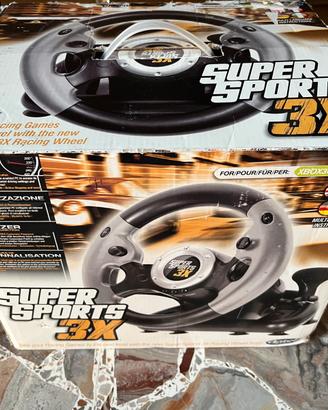 Volante Super Sport 3X Datel PC PS3 XBOX 360
