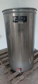 bidone acciaio inox alimenti 200Lt