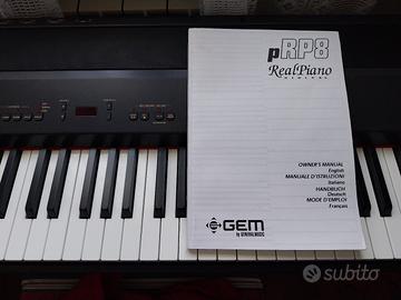 pianoforte digitale GEM PRP8