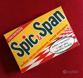 Spic&Span vintage sigillato e pieno