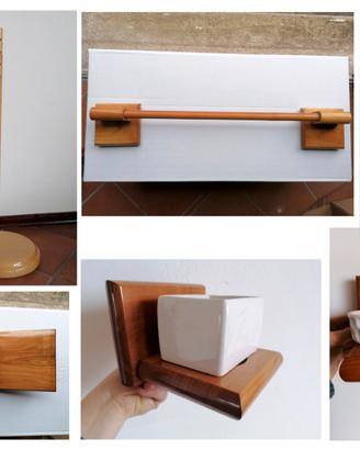 Arredo bagno in legno