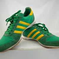 Scarpe Adidas verde e giallo