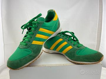Scarpe Adidas verde e giallo