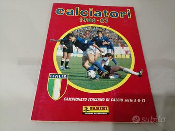 Album figurine calciatori panini 1986/87 vuoto
