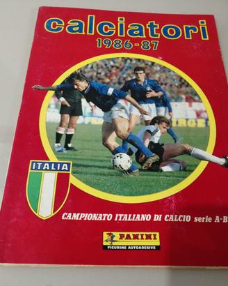 Album figurine calciatori panini 1986/87 vuoto