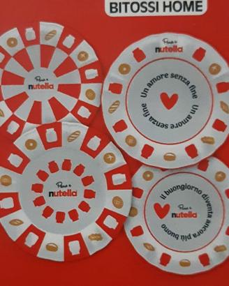 NUTELLA set piatti Bitossi Home