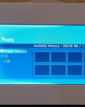 Samsung Digital Photo Frame SPF 71-E