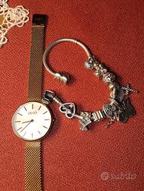 orologio e bracciale 
