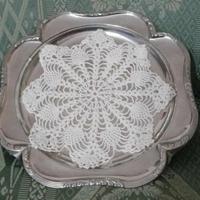 VASSOIO CON CENTRINO RICAMATO