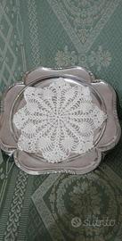 VASSOIO CON CENTRINO RICAMATO