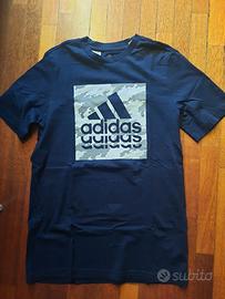 T-shirt Adidas ragazzo blu