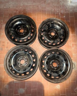 Cerchi 15 originali fiat panda