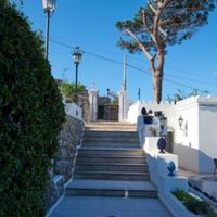 Villa con piscina a capri