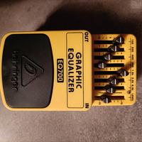 pedale chitarra elettrica behringer equalizer