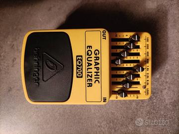 pedale chitarra elettrica behringer equalizer