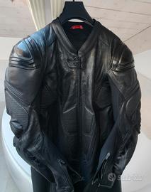 Tuta moto Spyke Aragon race zero nero canguro