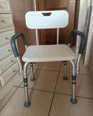 Sedia da doccia per anziani