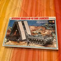 Scissors bridge and M-48 tank launcher 1977