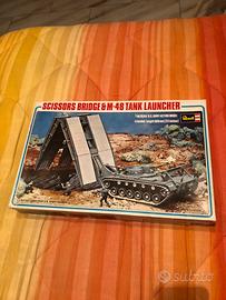 Scissors bridge and M-48 tank launcher 1977