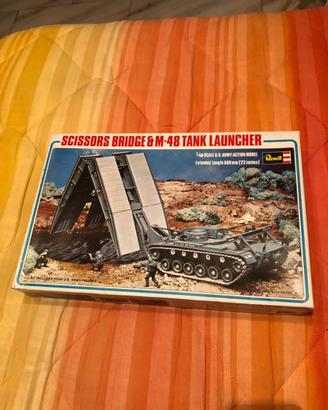Scissors bridge and M-48 tank launcher 1977