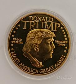 moneta rara Donald Trump