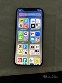 I phone x 256giga colore nero