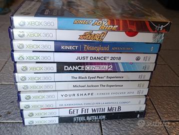 Xbox360 videogiochi per kinect A SCELTA + sconti