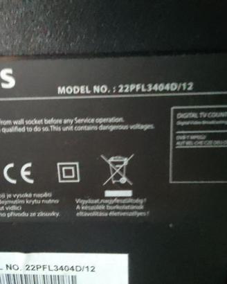 TV Philips 22 pollici