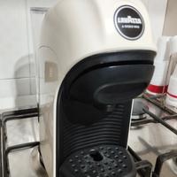 macchina per il caffè Lavazza bianca