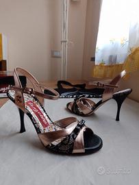 Tangolera scarpe da tango argentino n.37 tacco 9