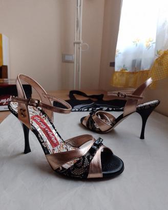 Tangolera scarpe da tango argentino n.37 tacco 9