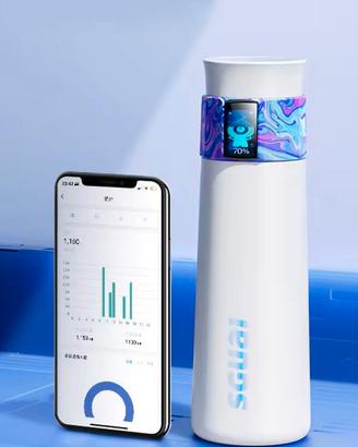 Thermos portatile Smart con acciaio inossidabile