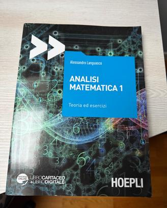 Libro analisi matematica 1