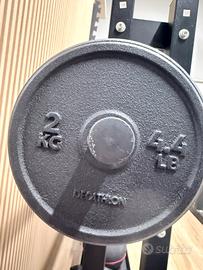 Coppia Dischi ghisa 2kg