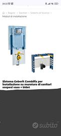 Combifix Geberit wc e bidet