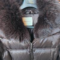 piumino giacca imbottita Phard marrone originale 