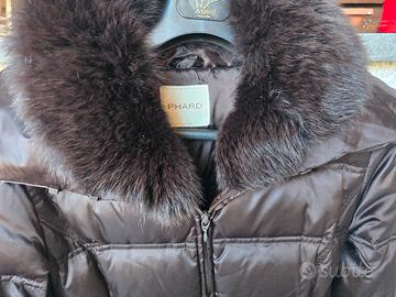 piumino giacca imbottita Phard marrone originale 
