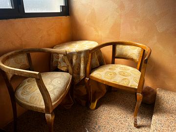 Coppia di poltroncine