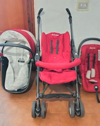 Prenatal Twist trio passeggino, ovetto, navicella 