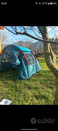 Tenda da campeggio rocktrail 4 posti