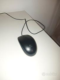 Mouse Longitech B100 nero