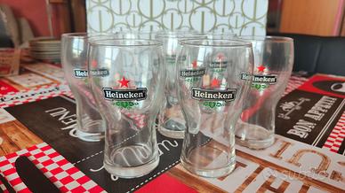 Bicchieri birra Heineken  cl 25