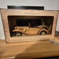 macchinina in legno + grappa mazzetti d'altavilla