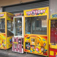 Jukebox pesca pupazzi gru giostrine