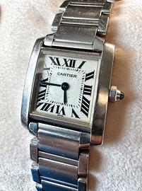 Cartier Tank Française ref. 2300 – acciaio 