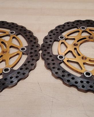 Coppia dischi anteriori kawasaki zx6r 2005 2006