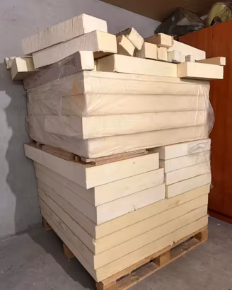 Bancale di pannelli polistirene estruso isolante