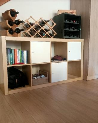 Mobile libreria completo di 3 vani con anta.