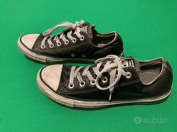 Converse basse clearance verdi